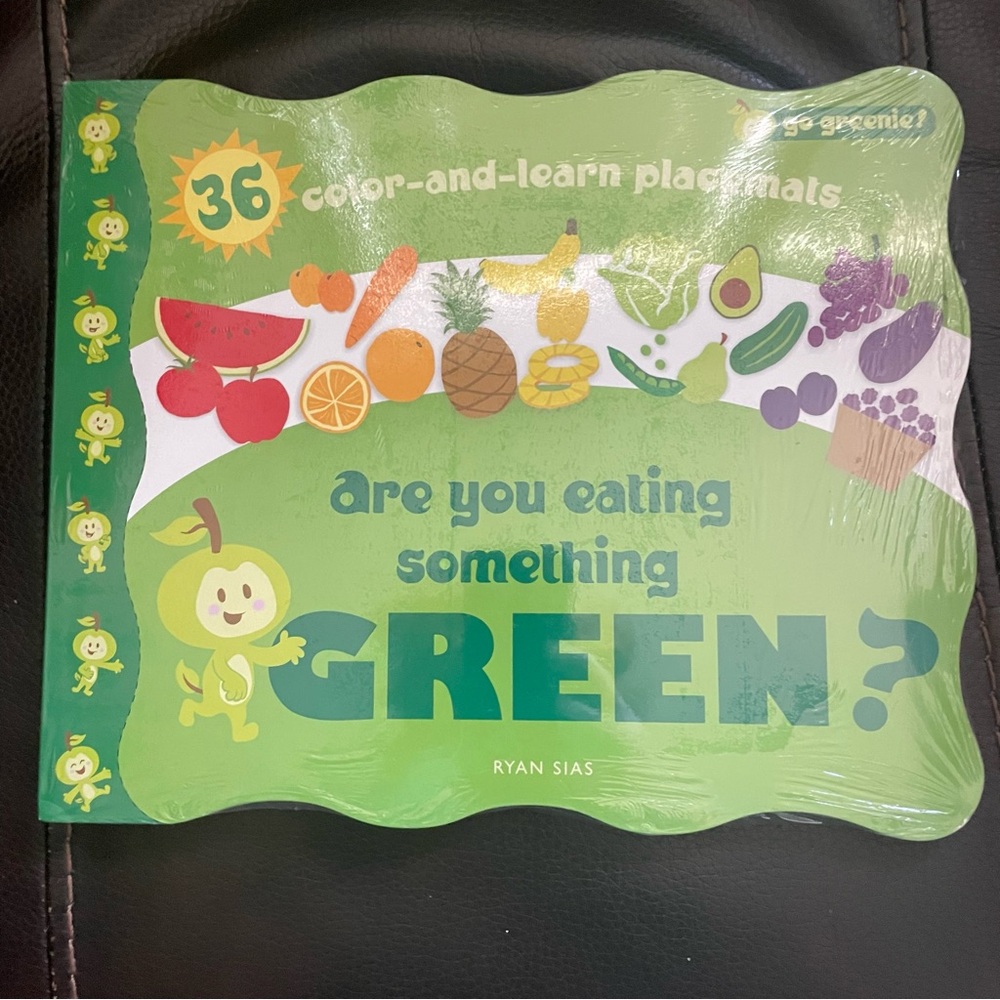 Green Children's Activity Book